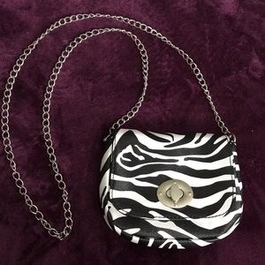 Claire’s Zebra Print Purse
